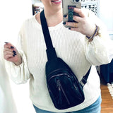 Carly's Sling Bag: Black