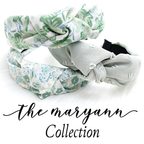 The Maryann Headband Collection