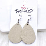 1.5" Boho Daisies Mini Collection -Fall Leather Earrings