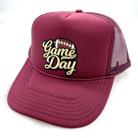 Gold Game Day Trucker Hat