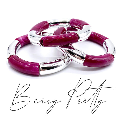 Berry Pretty Bracelet -Fall Noodle Bracelets