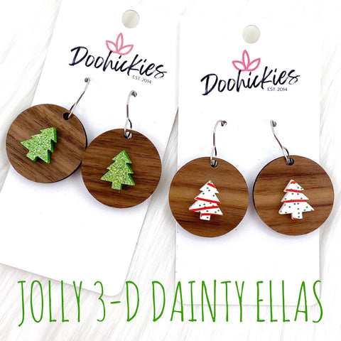 1.25" Jolly 3-D Dainty Ellas (Copy)