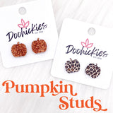 Pumpkin Studs- Fall Acrylic Singles