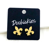 Fleur de Lis Studs -Earrings