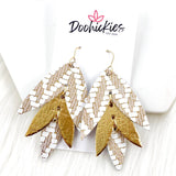 3" Shine Bright Lilli Belles -New Years Earrings