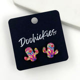 Cinco de Mayo Studs- Acrylic Earrings