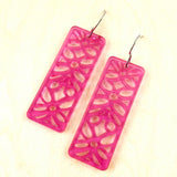 2" The Translucent Brooklynn Cutouts- Spring Acrylic Earrings