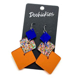 The Daisy Collection- Spring Acrylic Earrings