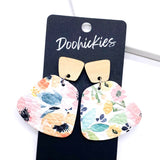 2" Summery Jasmine Dangles - Summer Earrings
