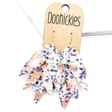 2.5" Boho Chic Lilli Belle Collection - Leather Earrings