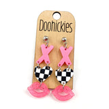 Lovey Trifecta Acrylic Valentines Earrings (Copy)