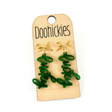 Lucky Acrylic Dangles - St. Patrick's Day Earrings
