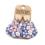 The Wallflowers Jasmines Collection - Spring Leather Earrings