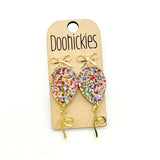Birthday Balloon Acrylic Dangle Earrings