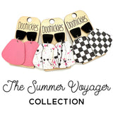 The Summer Voyager Jasmines Collection - Leather Earrings