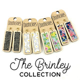 The Brinley Inset Bar Dangle Earrings