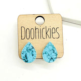 The Western  Big as Texas Teardrop Dangle Earrings