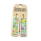 The Brinley Inset Bar Dangle Earrings
