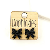 15mm School Spirit Bow Studs - Custom Spirit Earrings
