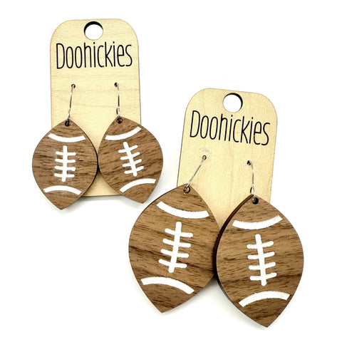 Vintage Football Collection - Football Sports Earrings