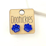 13mm School Spirit Mirror Studs - Custom Spirit Earrings - 10 Color Options