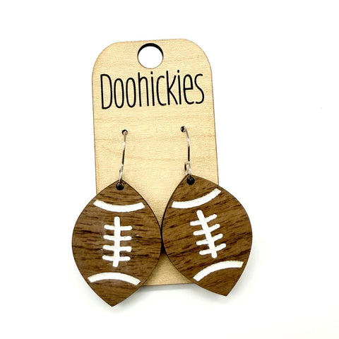 Vintage Football Collection - Football Sports Earrings