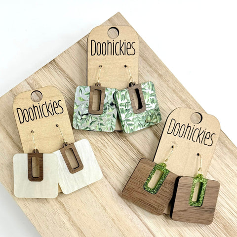 Fall-la-la-la Bellas - Fall Acrylic Earrings