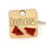 15mm School Spirit Megaphone Studs - Custom Spirit Earrings