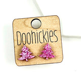 Razzle Dazzle Tree Studs - Christmas Earrings