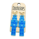 Glitter Nutcracker Collection - Christmas Acrylic Earrings