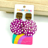 Doodle Dot Christmas Piggyback Earring Collection