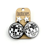 Mirror Ball Magic New Year Acrylic Earring Collection