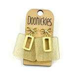 Golden Dreams Bellas Collection - New Years Acrylic Earring