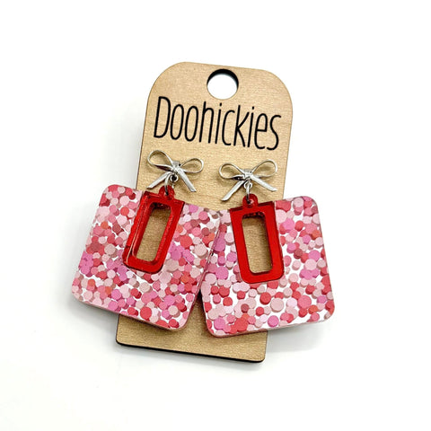 Romantic Bliss Bellas Collection - Valentines Acrylic Earrings