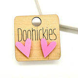 The Sweetheart Confetti Heart Stud Earring Collection - 2 Size Options