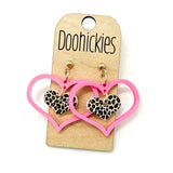 The Puurfect Heart Dangle Hearts Collection - Valentines Earrings