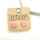 The Sweetheart Confetti Heart Stud Earring Collection - 2 Size Options