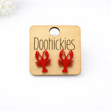 New Crawfish Studs Collection - Mardi Gras Earrings