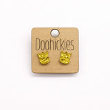 Solid Tulip Stud Collection - Spring Earrings