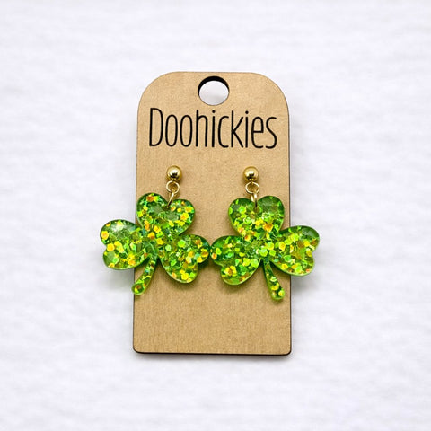 Lil' Sparkles Shamrock Collection - St. Patrick's Day Earrings