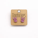Sparkle Bunny Ear Stud Collection - Easter Earrings