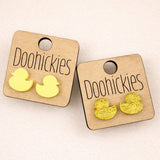 Easter Chick Studs - Easter Earrings