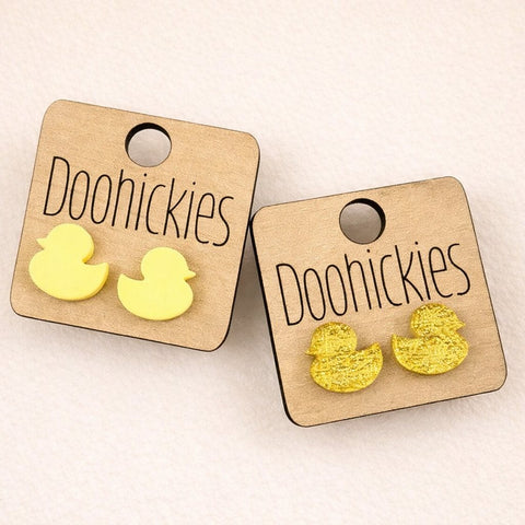 Easter Chick Studs - Easter Earrings