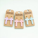 Small Pastel Cross Collection - Easter Earrings