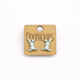 Pastel Floppy Ear Bunny Stud Collection - Easter Earrings