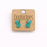Sparkle Bunny Ear Stud Collection - Easter Earrings
