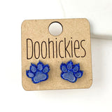 13mm School Spirit Claw Studs - Custom Spirit Earrings