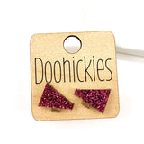 15mm School Spirit Megaphone Studs - Custom Spirit Earrings