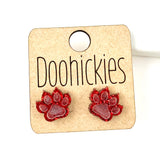 13mm School Spirit Claw Studs - Custom Spirit Earrings