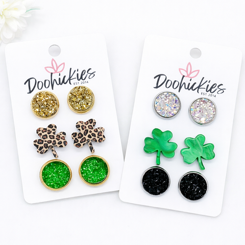 Feelin' Luck Triplets (2 Options) -Earrings